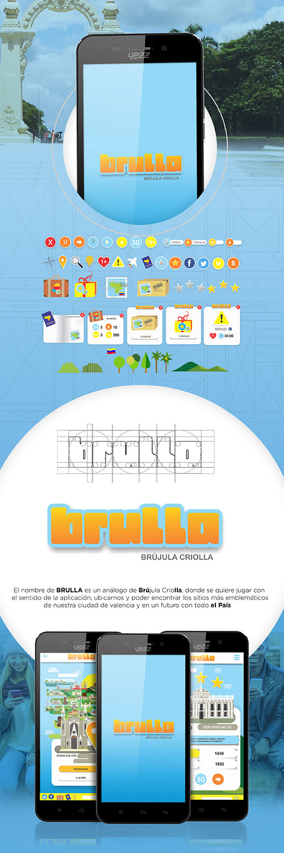 Diseño App móvil - brújula Criolla  0