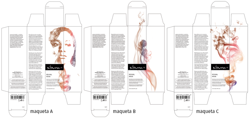 Diseño de la imagen gráfica para una linea de cosméticos para gente de piel de color -1