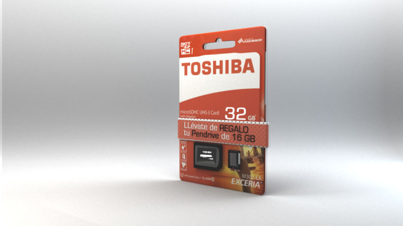 USB Toshiba: Modeling and Texture -1