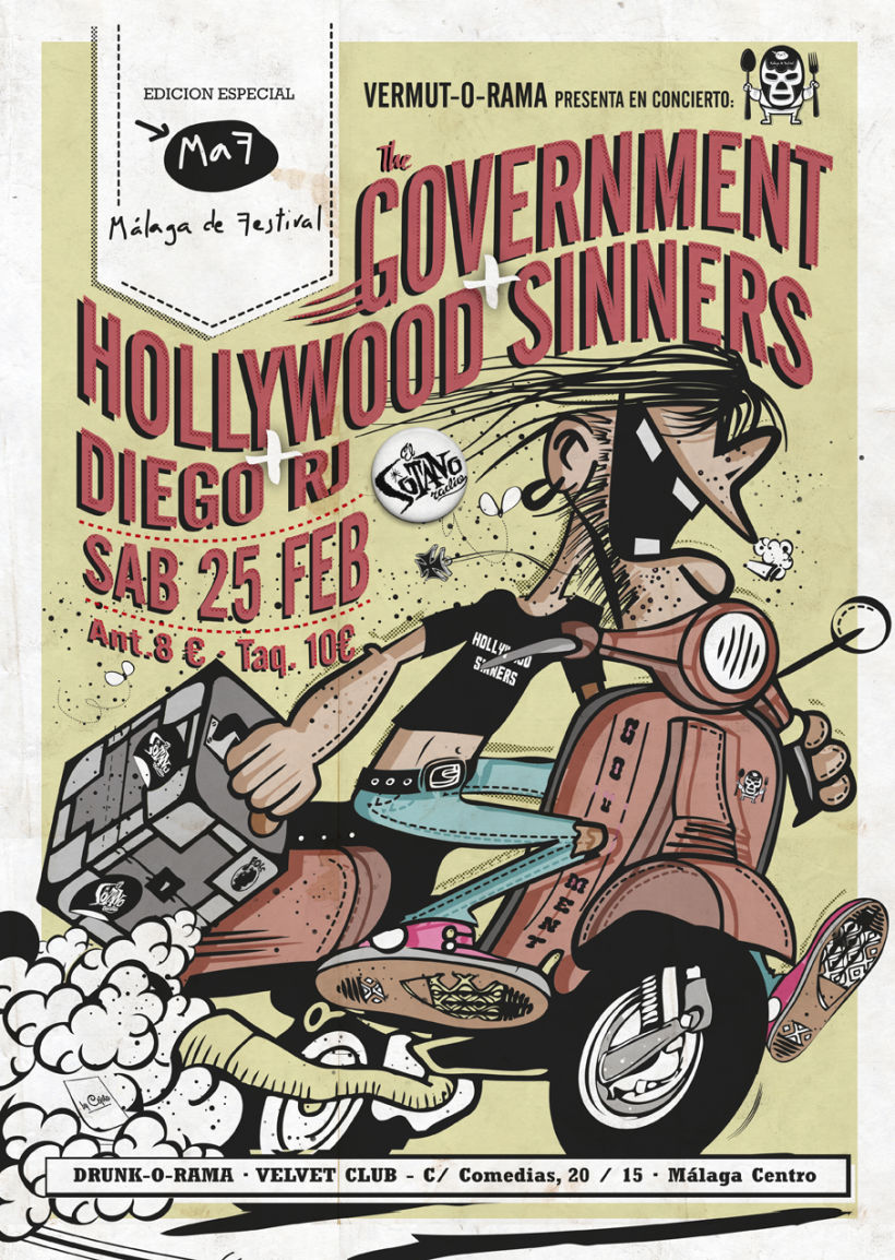 Cartel The Government + Hollywood Sinners + Diego RJ - Vermut-O-Rama 0