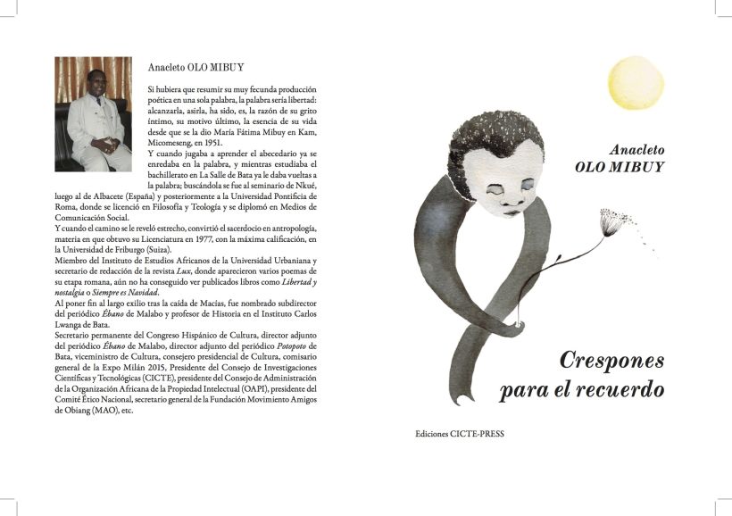 Maquetación editorial. Ilustración y maquetación portada Crespones Para El Recuerdo para Ediciones CICTE Press 2