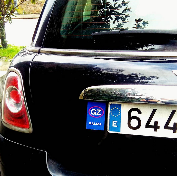 Adesivos para Identidade GZ em placas de automóvel 0