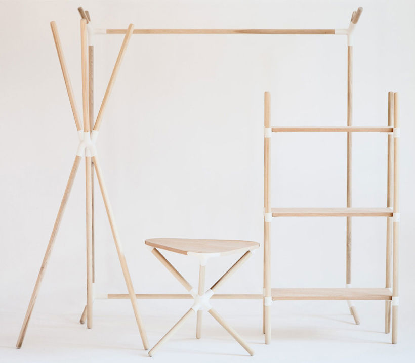 Mobiliario minimalista con diseño DIY 6