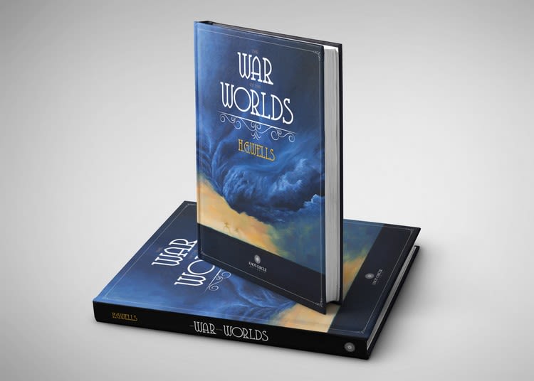 Diseño de portada - «La Guerra de los Mundos» de H.G.Wells. -1