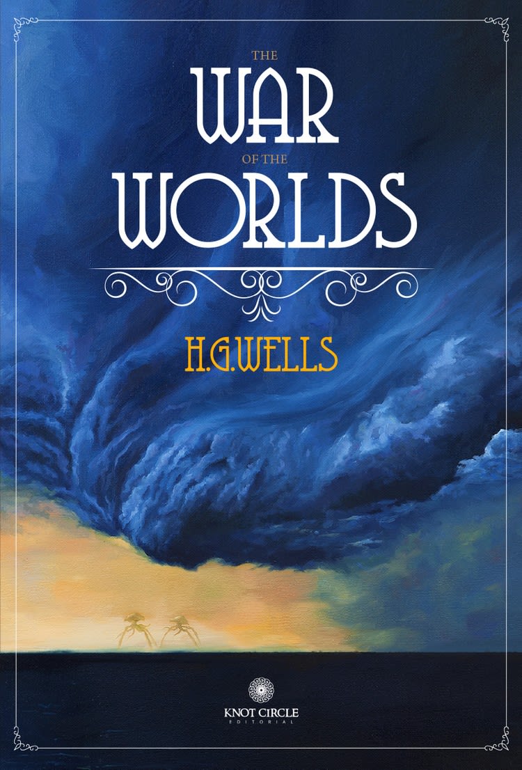 Diseño de portada - «La Guerra de los Mundos» de H.G.Wells. 0