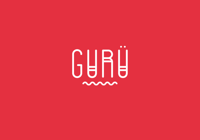 Creación de marca: cafetería GURÜ 1