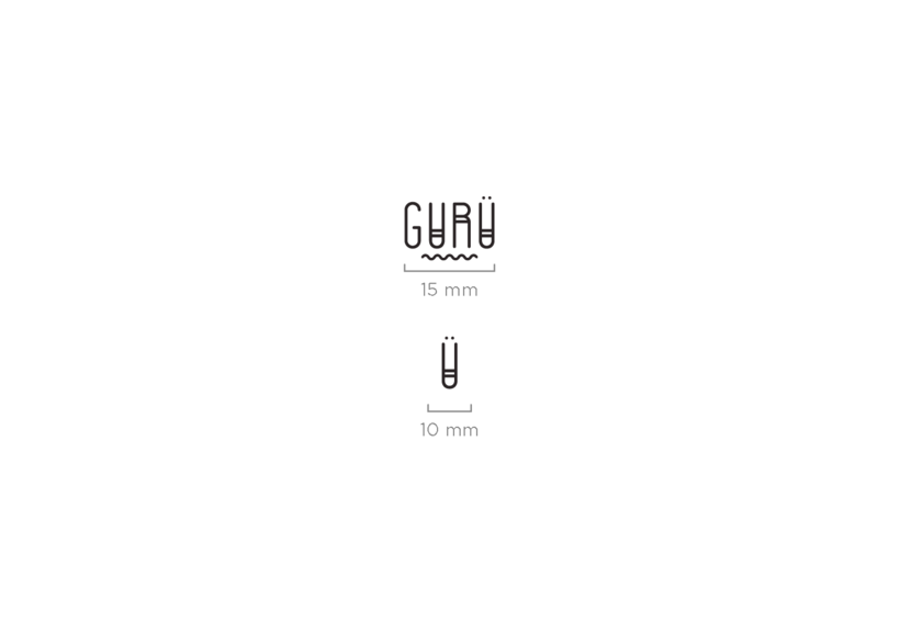 Creación de marca: cafetería GURÜ 5