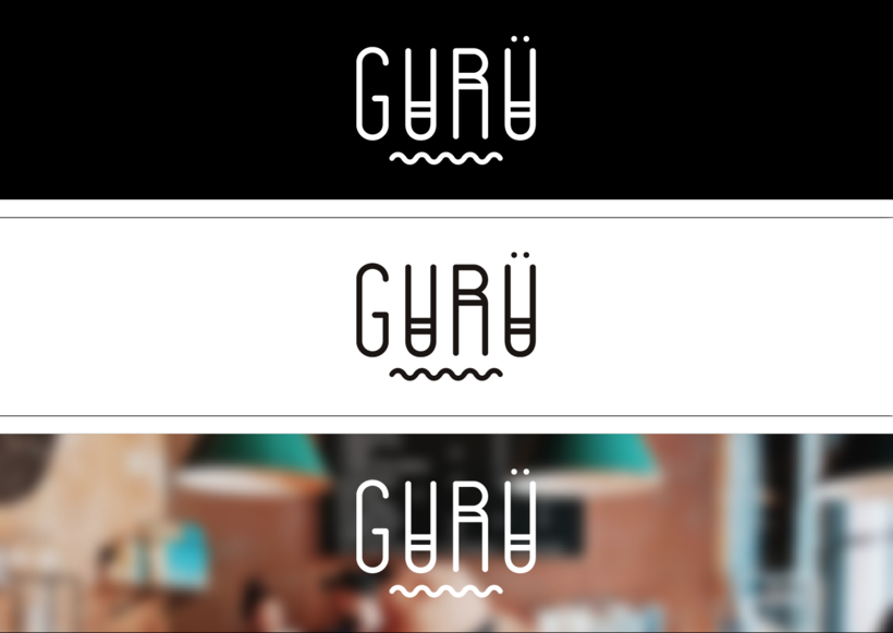 Creación de marca: cafetería GURÜ 7