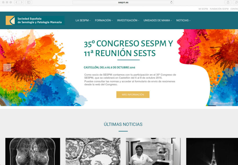 Página web SESPM 0
