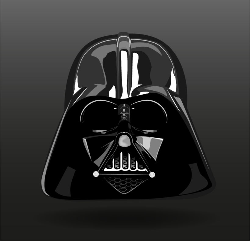 Ilustración de Darth Vader -1