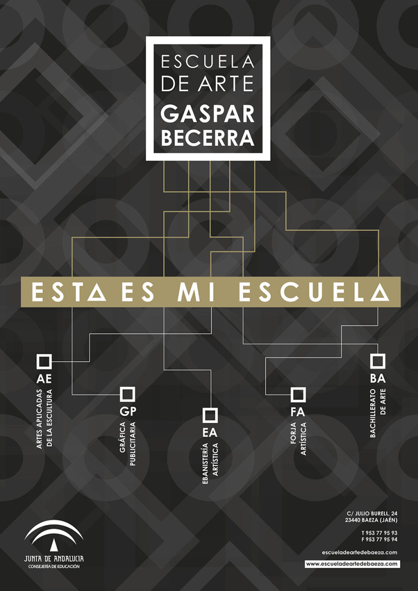 Cartel para el Encuentro Creativo en Jaén  -1