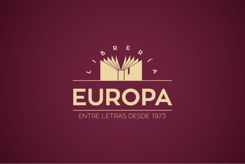 Diseño imagen corporativa Librería Europa  0