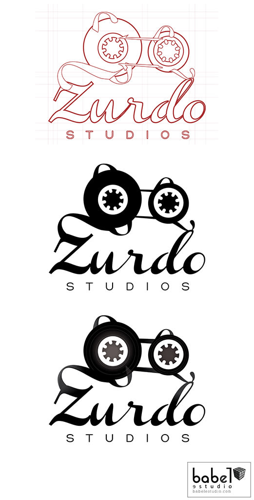 Diseño de logotipo Zurdo Studios -1