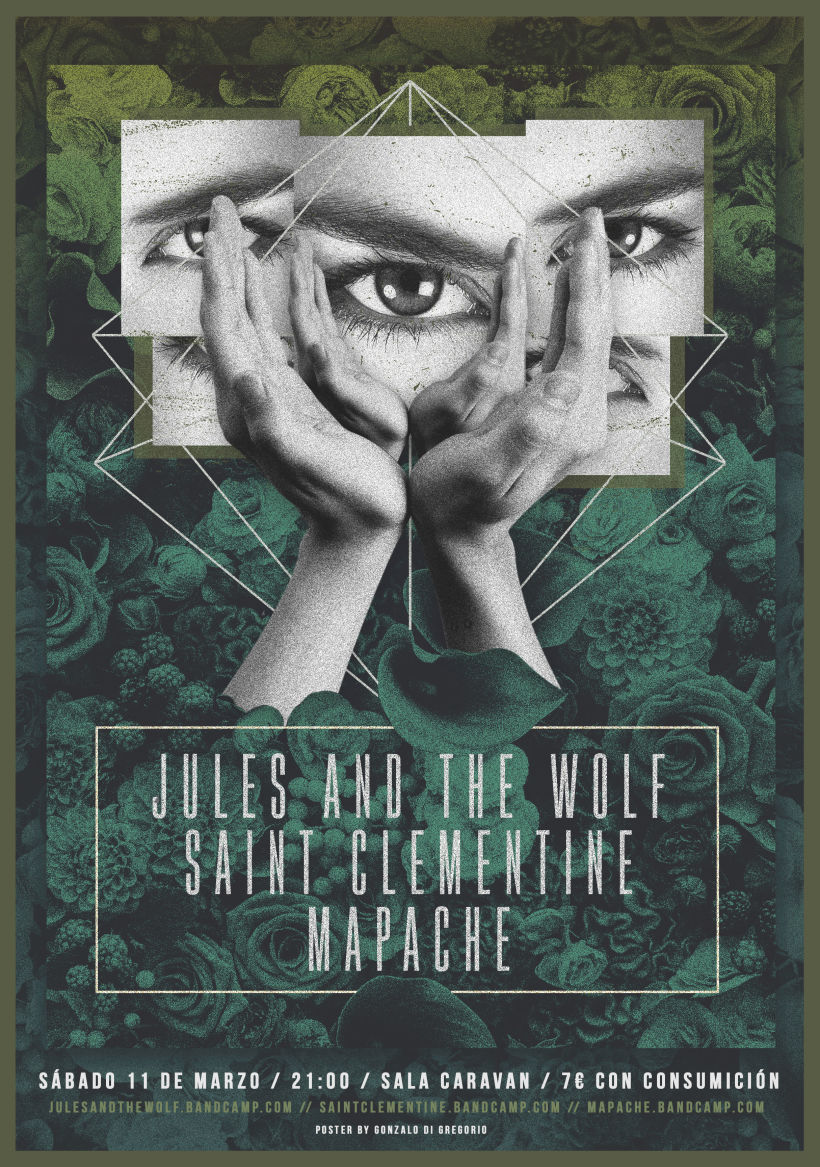 Jules & The Wolf + Saint Clementine + Mapache 0