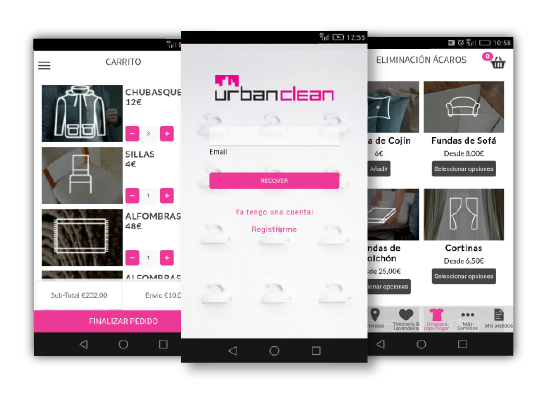 Urbanclean. Aplicación híbrida para Android e IOS -1