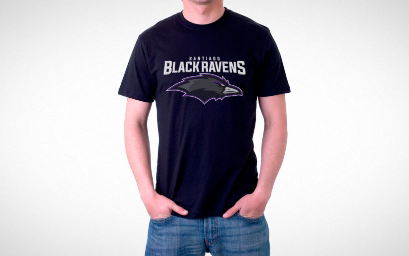 Santiago Black Ravens Rebrand & Promo 16