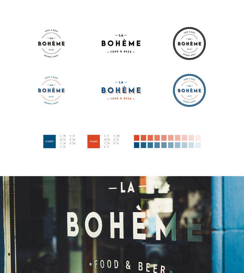 La Bohème - Branding 2