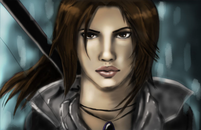 Lara Croft (Digital Painting) -1