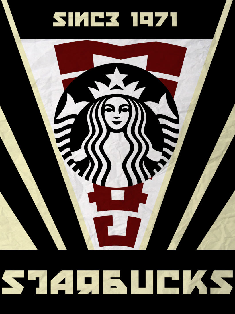 Cartel inspiración constructivista (Starbucks) -1