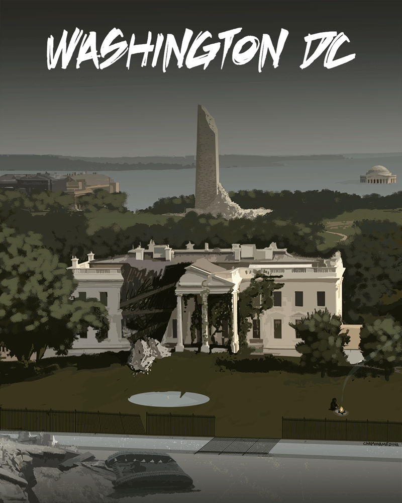 Postcards from Washington DC 1