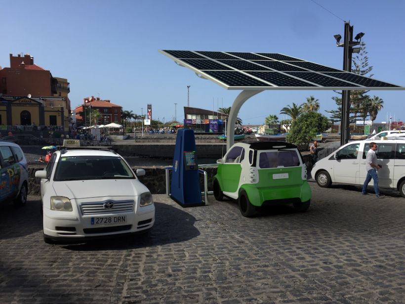 SunCar Aparcamientos para coches eléctricos -1
