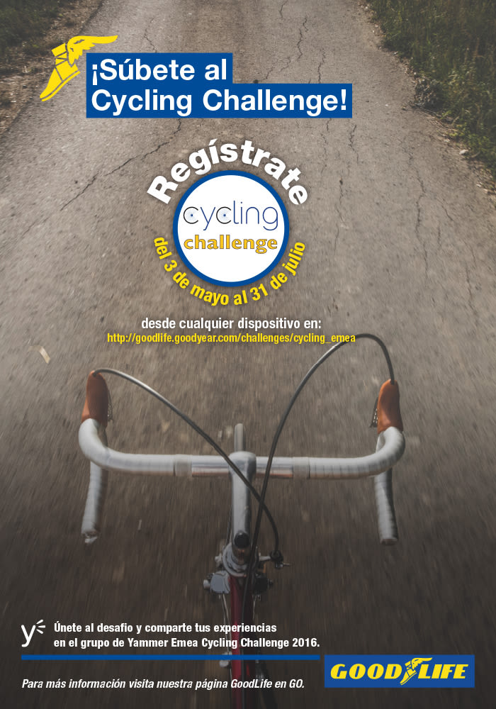 Poster Cycling challenge -1