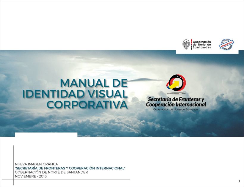 Manual de Identidad Visual Corporativa (Secretaría de Fronteras y Cooperación Internacional) 0