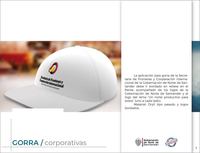 Manual de Identidad Visual Corporativa (Secretaría de Fronteras y Cooperación Internacional) 6