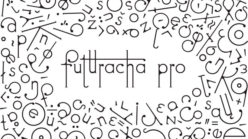 Futuracha, una tipografía que cambia mientras escribes 10