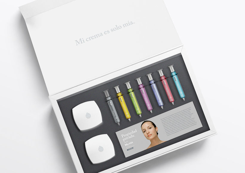 Branding and packaging - "My mix" cosmetic line. 10