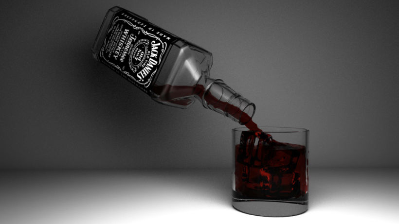 Práctica botella Jack Daniels 0
