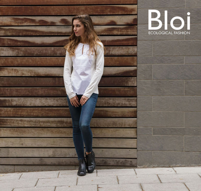 Fotografía de moda ecológica para Bloi 2