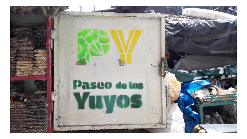 Identidad Paseo de los Yuyos - Mercado Nº 4  de Asunción. 3