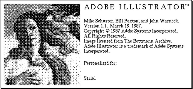 Se cumplen 30 años del lanzamiento de Illustrator 6