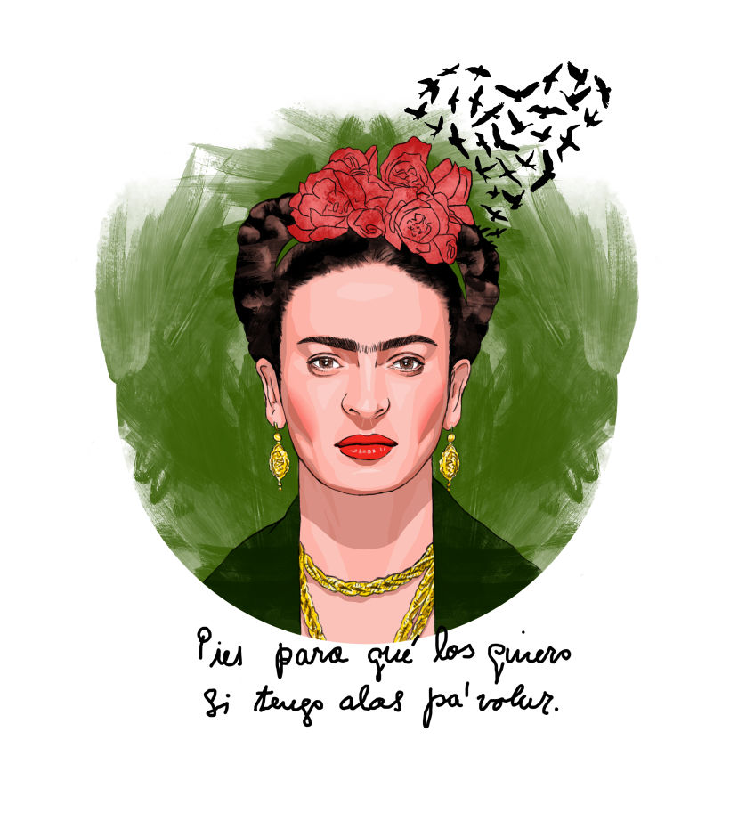 Frida Kahlo: Pies para qué los quiero si tengo alas pa'volar. 0