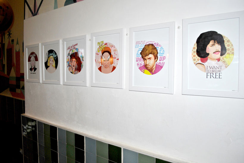 ICONIC: Retratos ilustrados personalizados de iconos famosos. 12