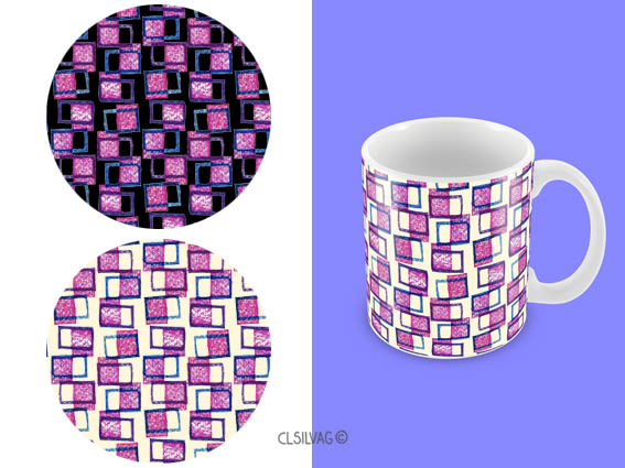 Mi Proyecto del curso: Diseño de estampados textiles - SELLOS 8