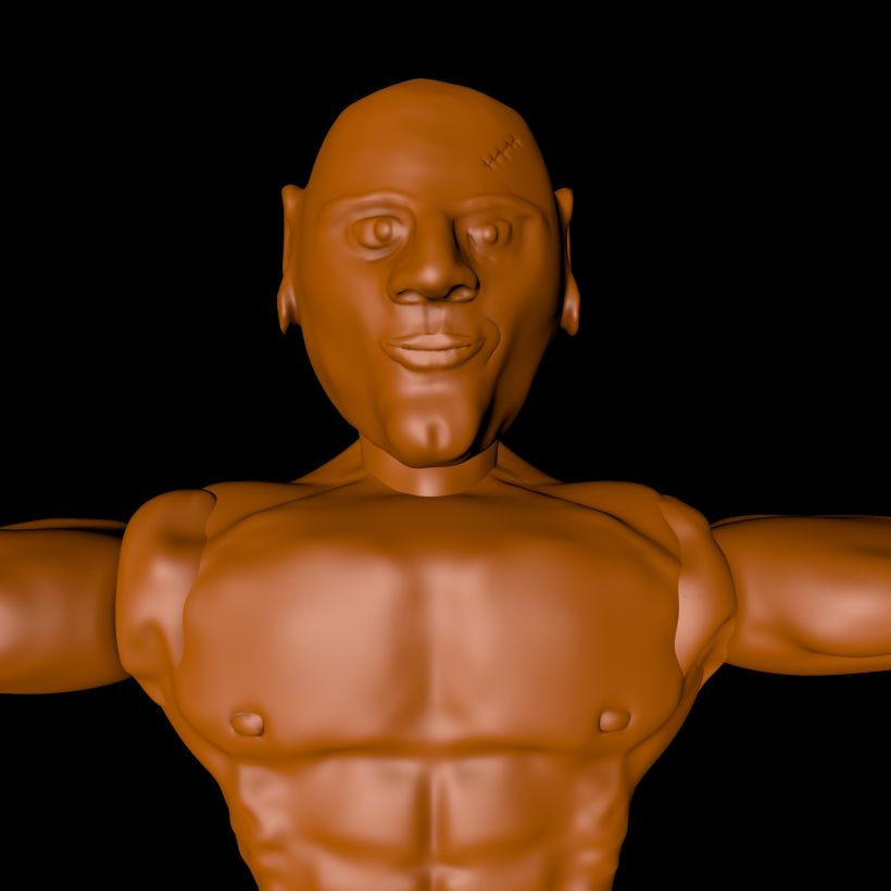 The BOXER - Mi Proyecto del curso: Modelado de personajes en 3D 2