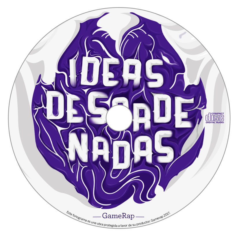 Cover CD Ideas Desordenadas. 1