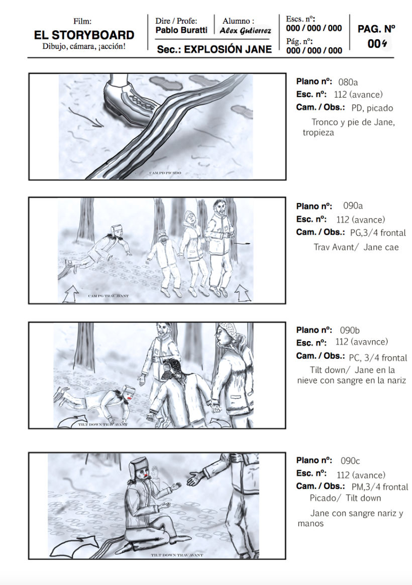 Mi Proyecto del curso: Ilustración de storyboards para Cine y Publicidad 0