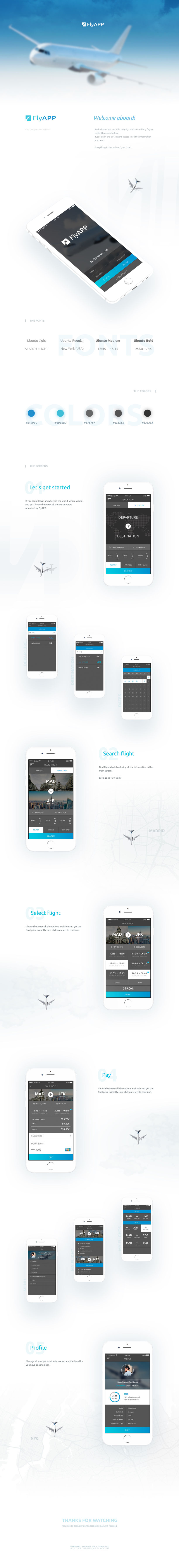 FlyAPP - App Design 0