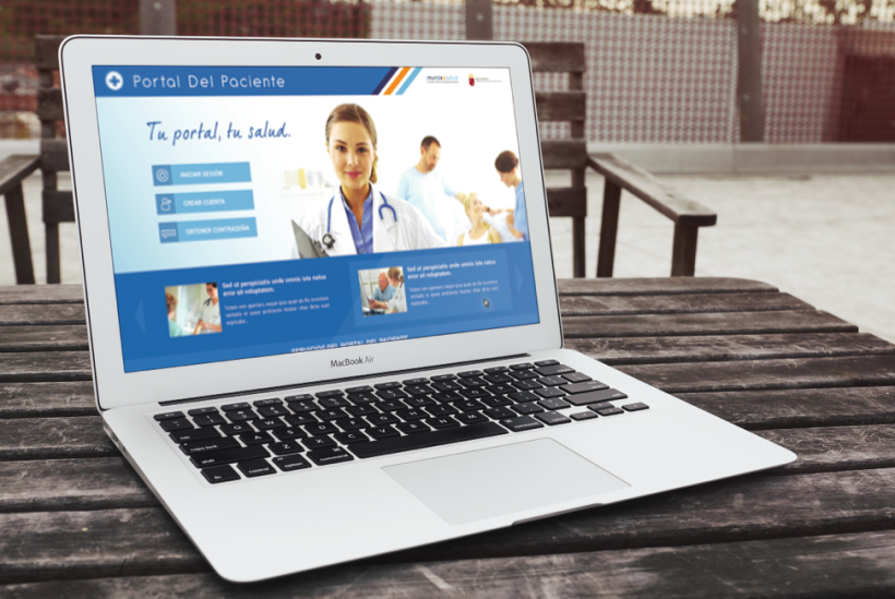 Portal del Paciente de Murcia - Rediseño web (UX/UI Design) 4