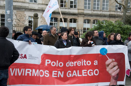 Campaña para A Mesa pola Normalización Linguistica. Galiza 2