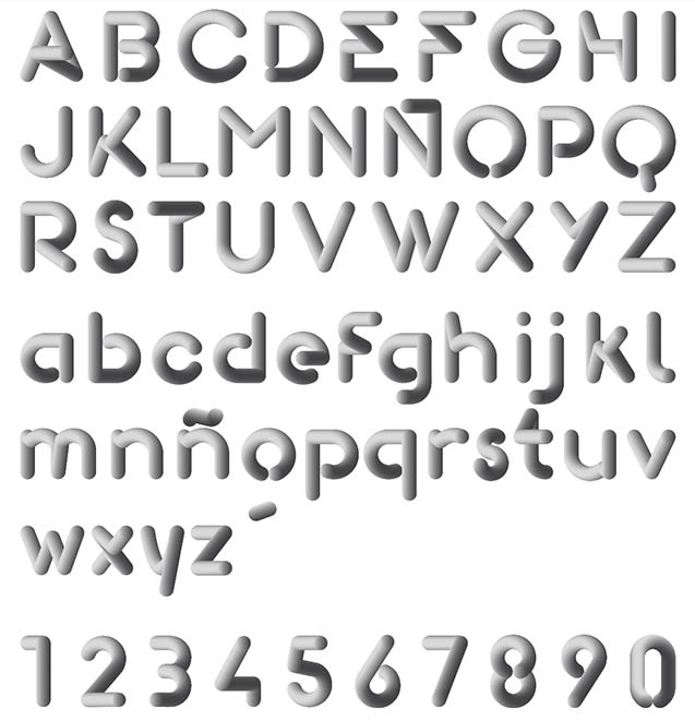 Gomeza Font / Tipografía 3