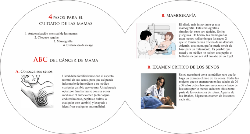 Folleto Cáncer de Mama / Brochure on breast cancer 4
