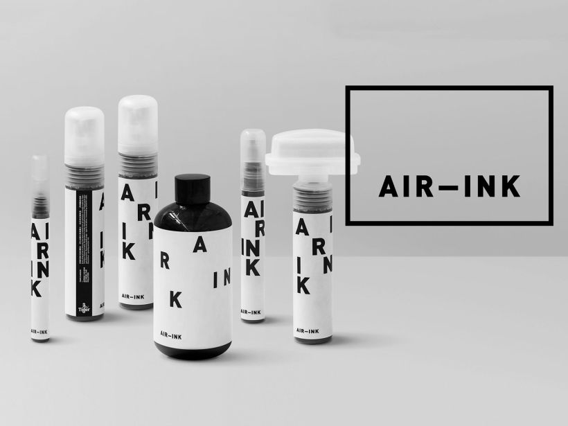 Air-ink: una tinta hecha con aire contaminado 3