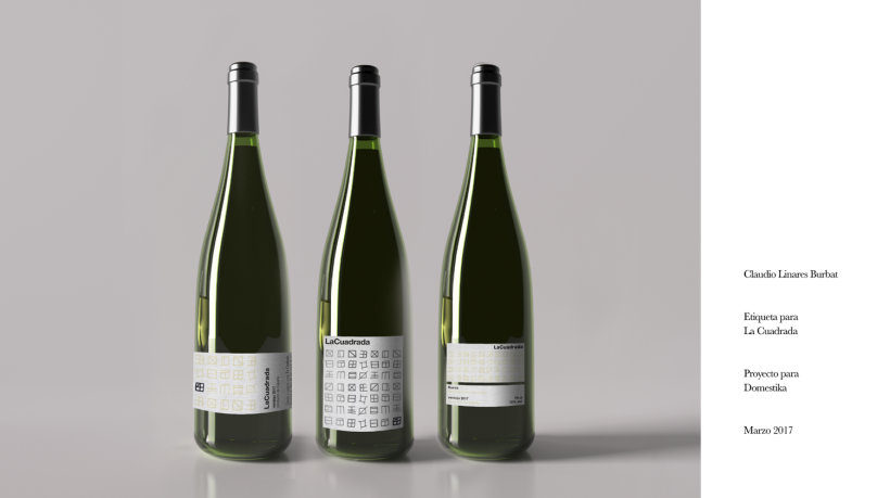 Diseño de una etiqueta de vino: La Cuadrada. 26