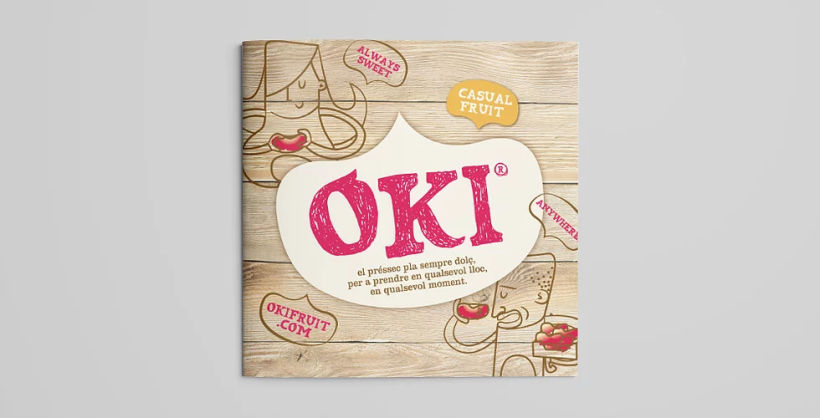 OKI. Brand, advertising, packaging and website for fruit brand 4