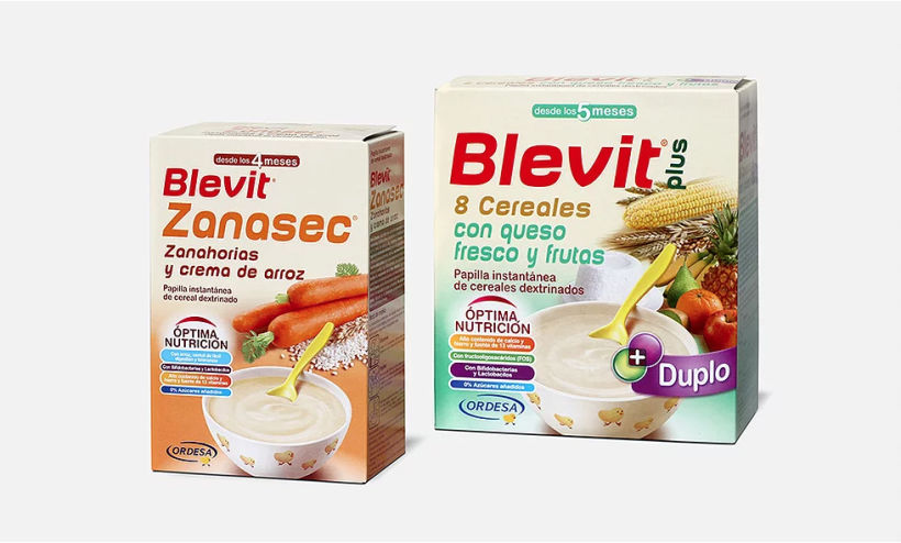 Blemil & Blevit. Graphic and visual manuals guides for packaging 3