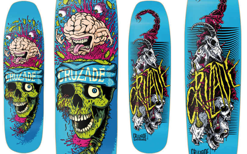 Cruzade Skateboards - 2017 Colection 2